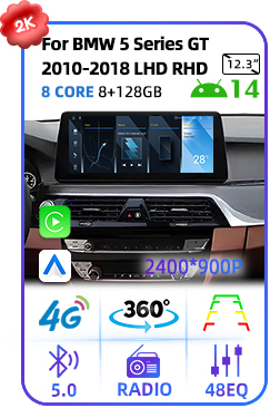 For BMW 5 Series GT 2010-2018