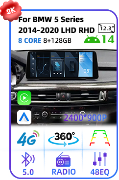 For BMW 5 Series 2014-2020