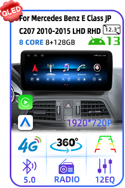 For Mercedes Benz E Class C207 2010-2015
