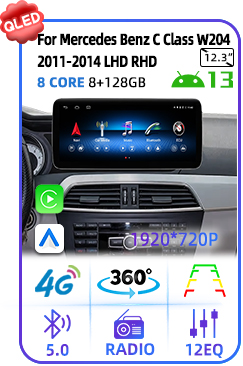 For Mercedes Benz C Class W204 2011-2014