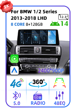 For BMW 1/2 Series 2013-2018
