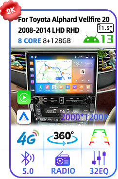 For Toyota Alphard Vellfire 20 2008-2014
