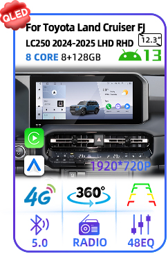 For Toyota LandCruiserFJ LC250 2024-2025