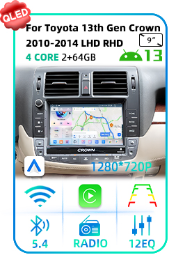 For Toyota 13th Gen Crown 2010-2014