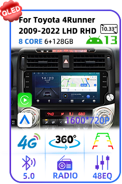 For Toyota 4Runner 2009-2022