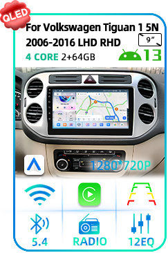 For Volkswagen Tiguan 1 5N 2006-2016