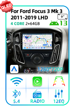For Ford Focus 3 Mk 3 2011-2019