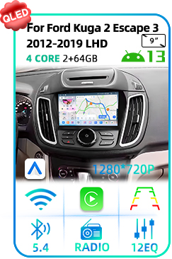 For Ford Kuga 2 Escape 3 2012-2019