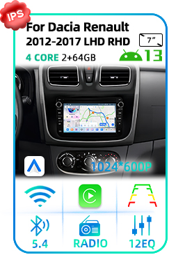 For Dacia Renault 2012-2017