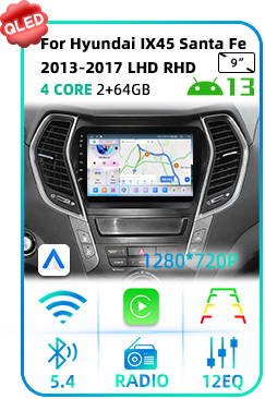 For Hyundai IX45 Santa Fe 2013-2017