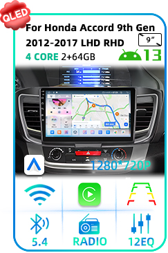 For Honda Accord 9th Gen 2012-2017