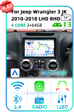 For Jeep Wrangler 3 JK 2010-2018