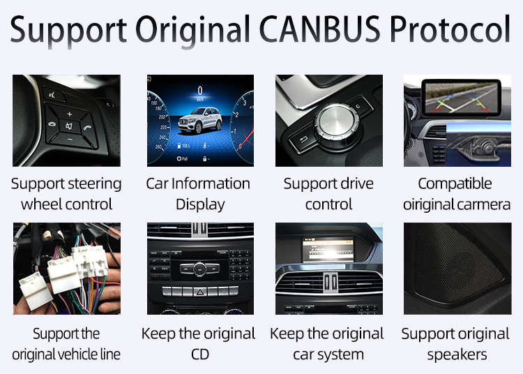 For Mercedes Benz C Class W204 2007-2018(图4) For Mercedes Benz C Class W204 2007-2018(图4)