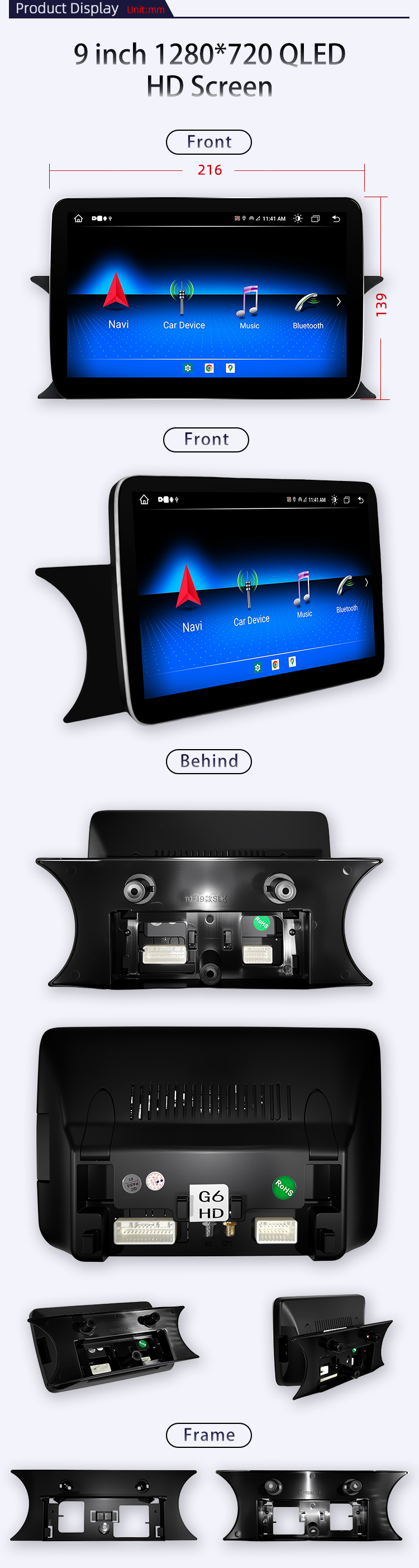 For Mercedes Benz SLK Class 2012-2015(图6) For Mercedes Benz SLK Class 2012-2015(图6)