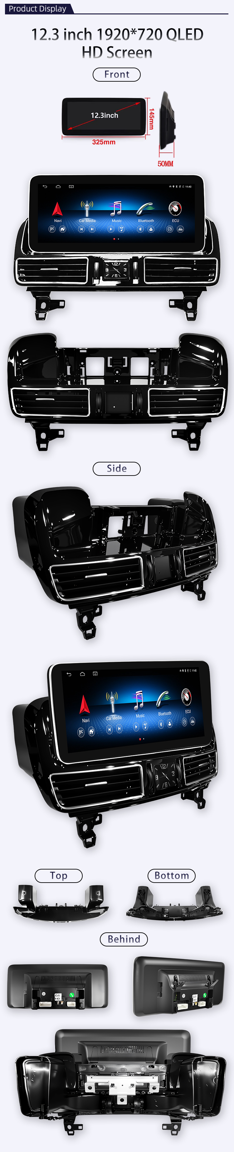 For Mercedes Benz ML GL GLE 2012-2019(图6)