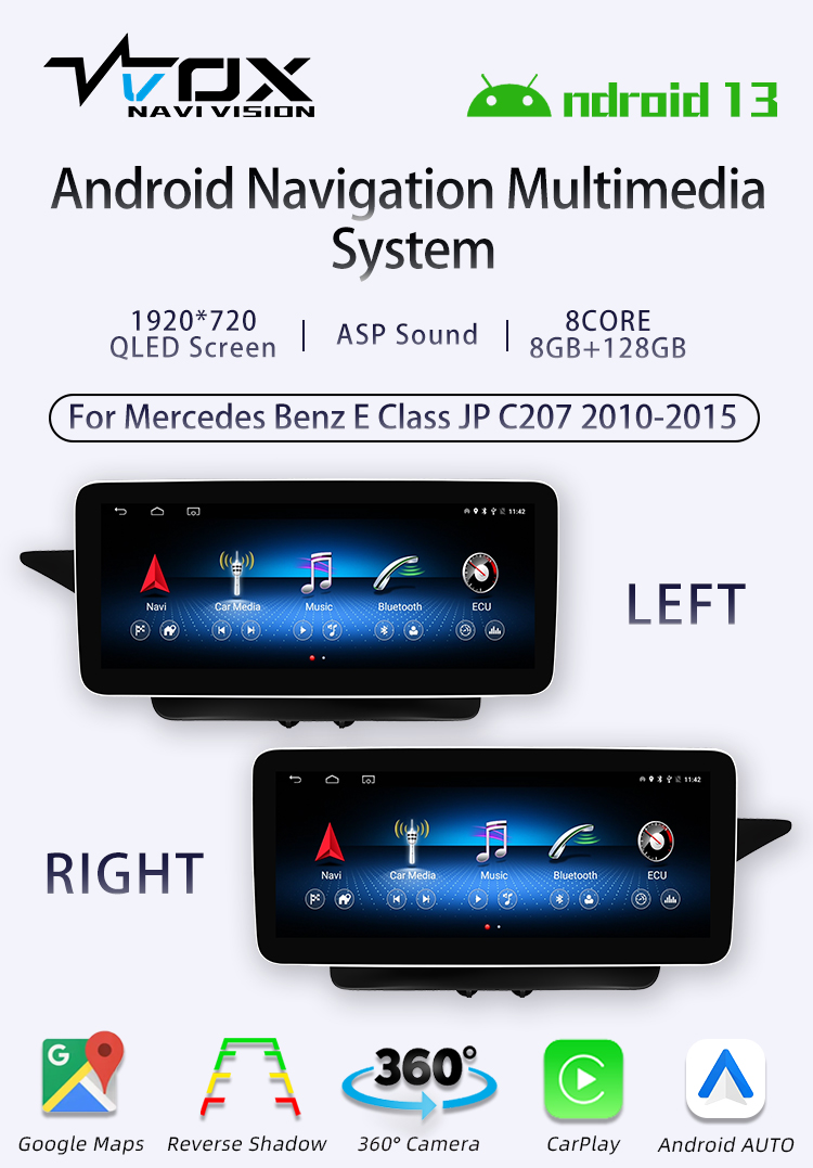 For Mercedes Benz E Class C207 2010-2015(图1) For Mercedes Benz E Class C207 2010-2015(图1)