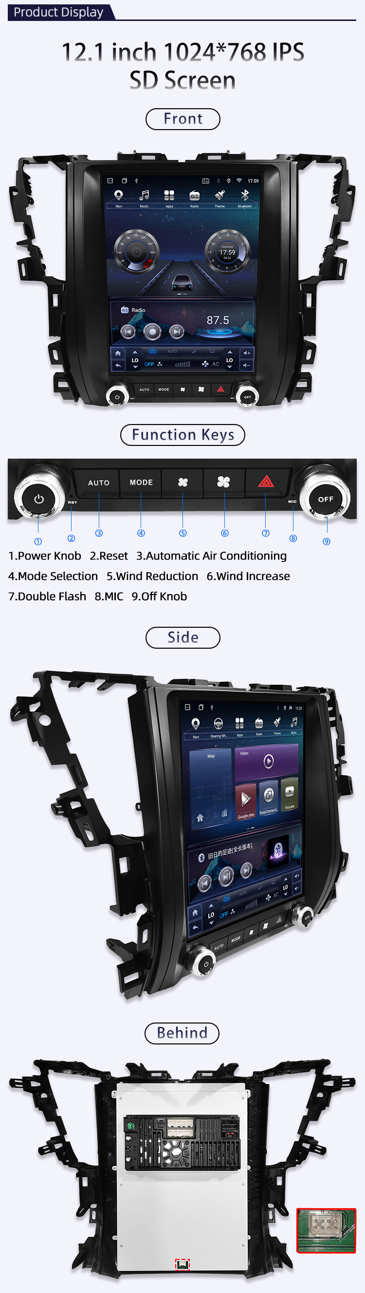 For Toyota Alphard VELLFIER30 2015-2019(图4) For Toyota Alphard VELLFIER30 2015-2019(图4)