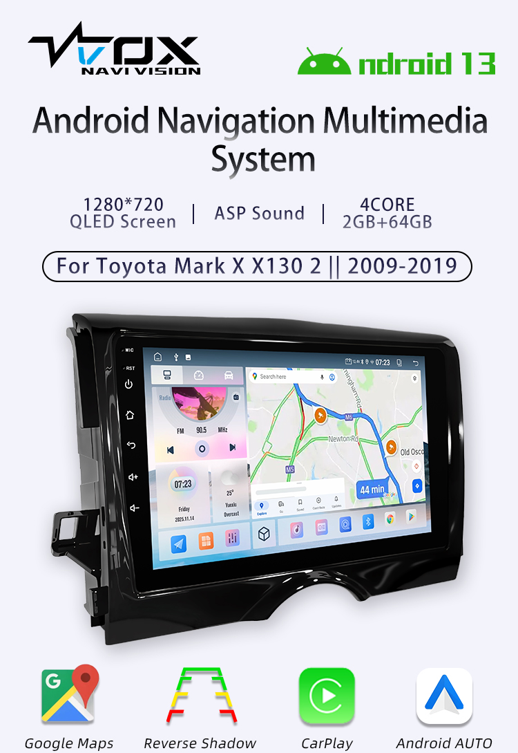 For Toyota Mark X X130 2 || 2009-2019(图1) For Toyota Mark X X130 2 || 2009-2019(图1)