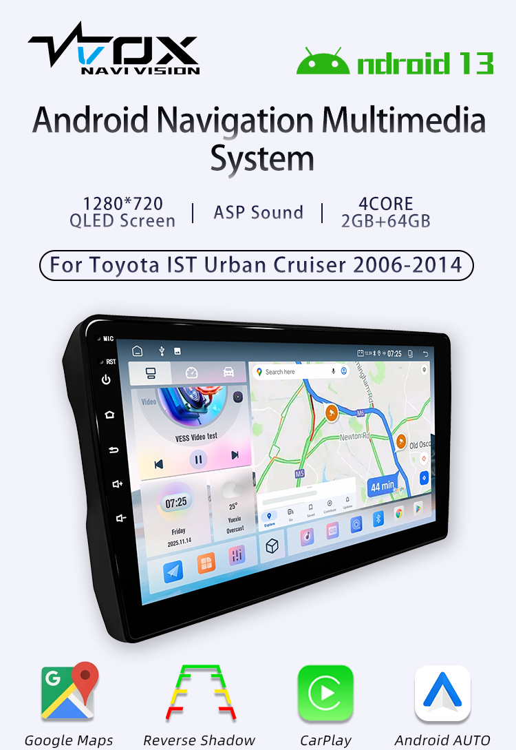 For Toyota IST Urban Cruiser 2006-2014(图1) For Toyota IST Urban Cruiser 2006-2014(图1)