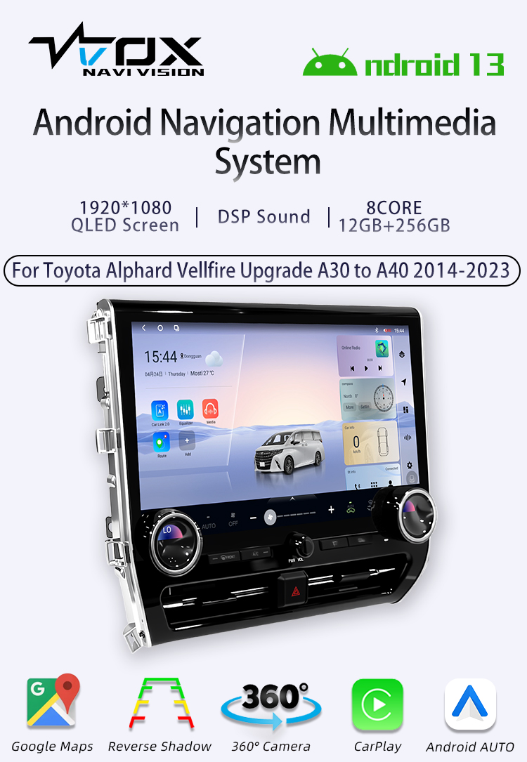 For Toyota Alphard Vellfire A30 to A40(图1) For Toyota Alphard Vellfire A30 to A40(图1)