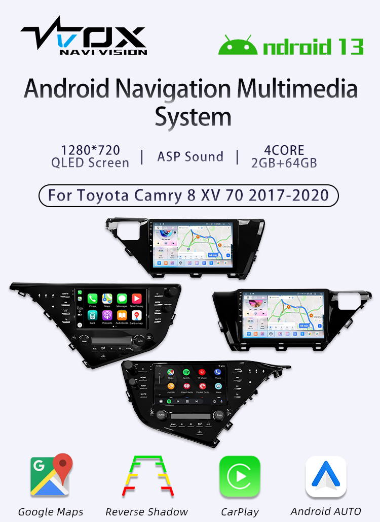For Toyota Camry 8 XV 70 2017-2020(图1) For Toyota Camry 8 XV 70 2017-2020(图1)