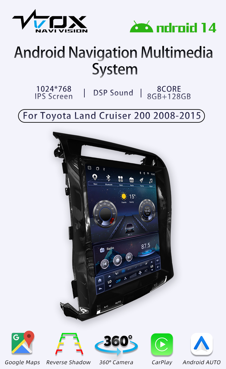 For Toyota Land Cruiser 200 2008-2015(图1) For Toyota Land Cruiser 200 2008-2015(图1)