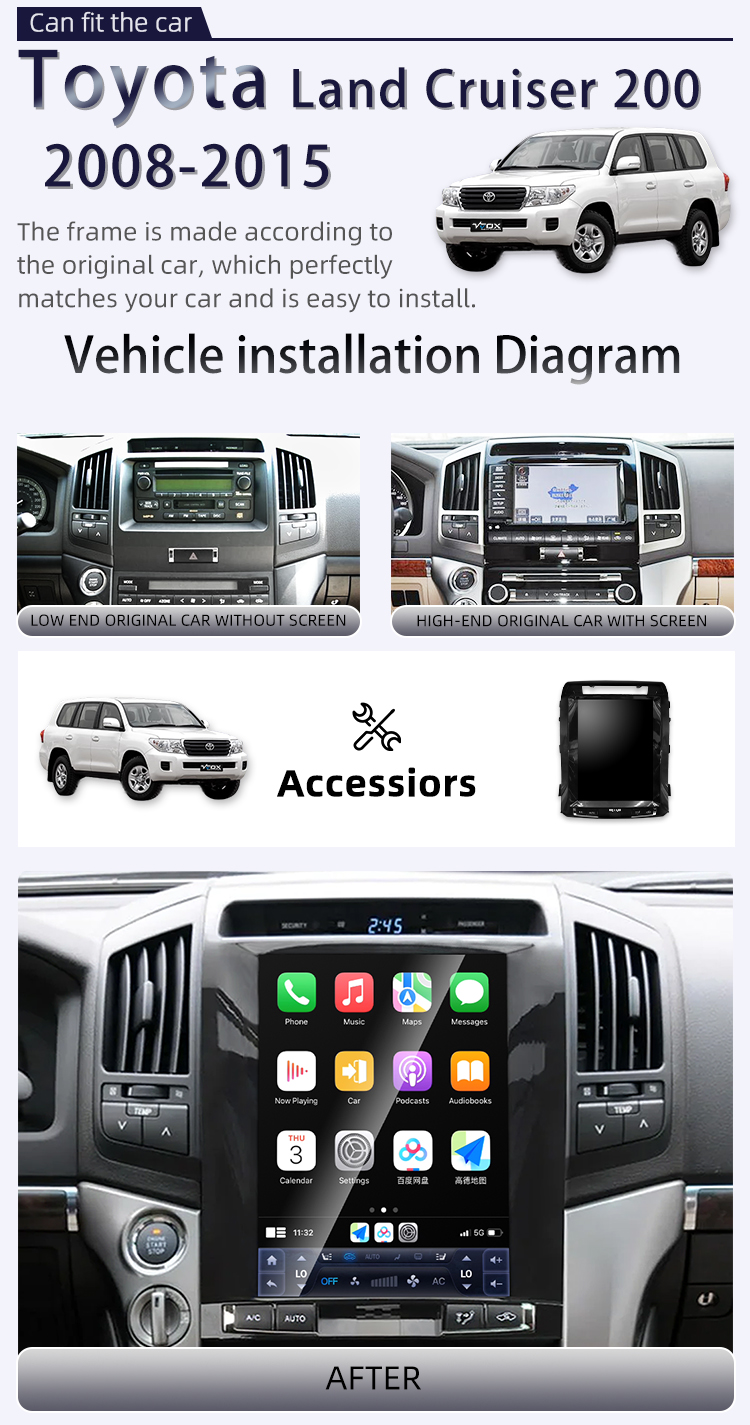 For Toyota Land Cruiser 200 2008-2015(图2) For Toyota Land Cruiser 200 2008-2015(图2)