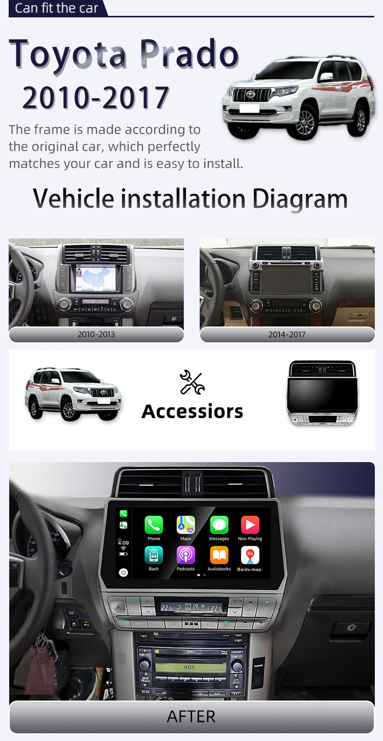 For Toyota Prado 2010-2017(图2) For Toyota Prado 2010-2017(图2)