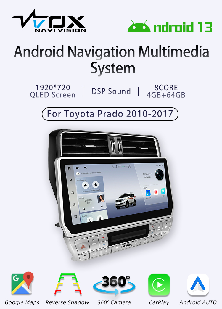 For Toyota Prado 2010-2017(图1) For Toyota Prado 2010-2017(图1)