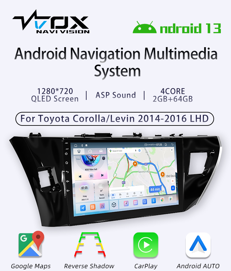 For Toyota Corolla/Levin 2014-2016 LHD(图1) For Toyota Corolla/Levin 2014-2016 LHD(图1)