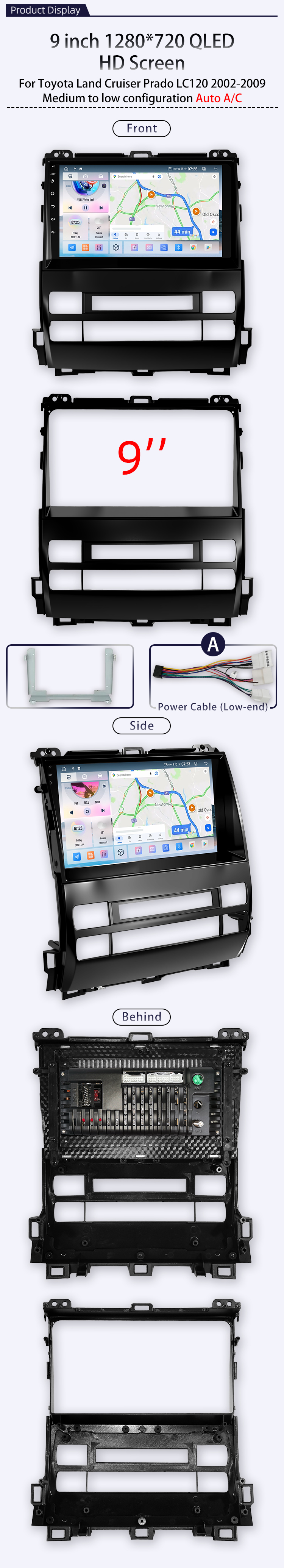 For Toyota Prado 120 Lexus GX LX470(图4) For Toyota Prado 120 Lexus GX LX470(图4)