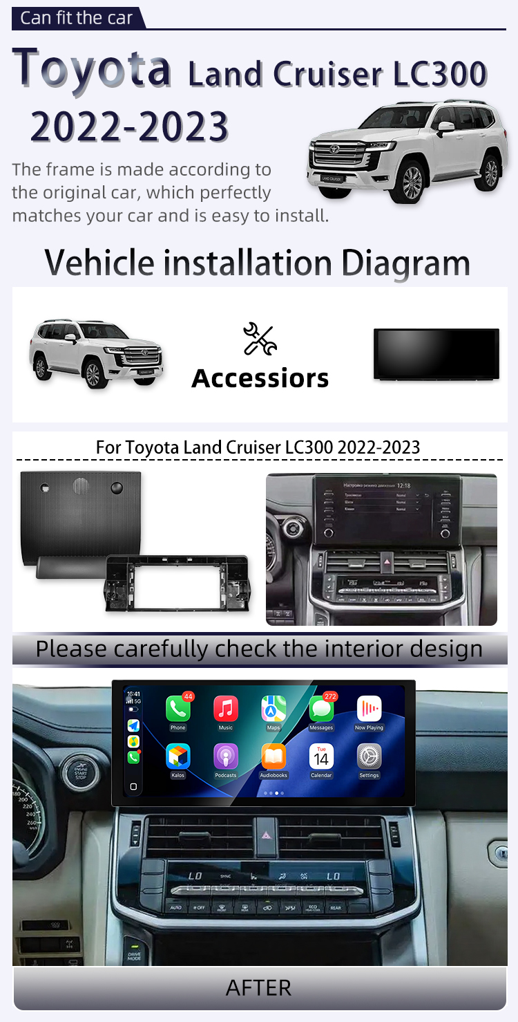 For Toyota Land Cruiser LC300 2022-2023(图2) For Toyota Land Cruiser LC300 2022-2023(图2)