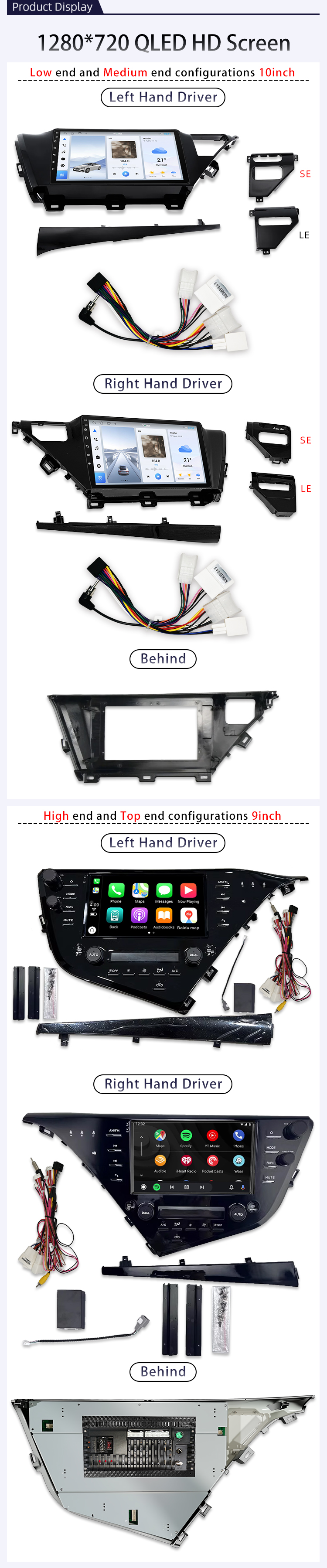 For Toyota Camry 8 XV 70 2017-2020(图4) For Toyota Camry 8 XV 70 2017-2020(图4)
