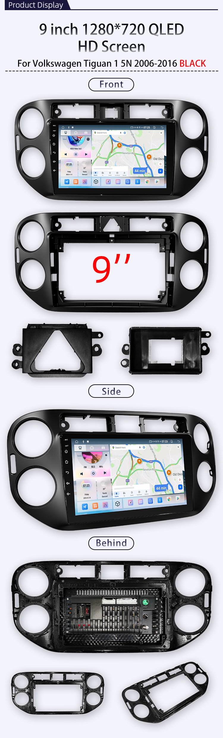 For Volkswagen Tiguan 1 5N 2006-2016(图4) For Volkswagen Tiguan 1 5N 2006-2016(图4)