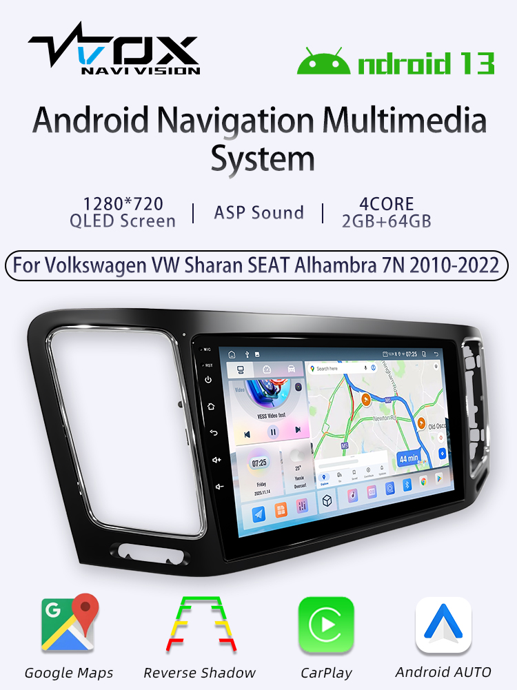 For Volkswagen Sharan Alhambra 7N(图1) For Volkswagen Sharan Alhambra 7N(图1)