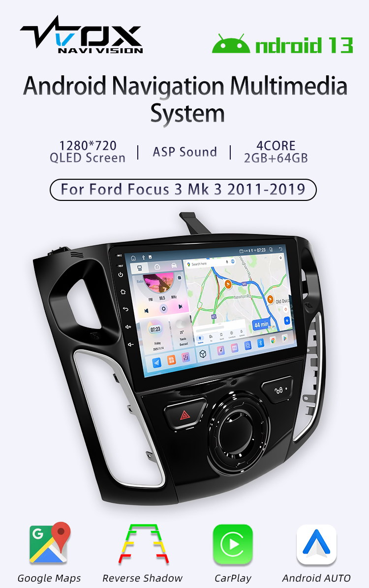 For Ford Focus 3 Mk 3 2011-2019(图1) For Ford Focus 3 Mk 3 2011-2019(图1)