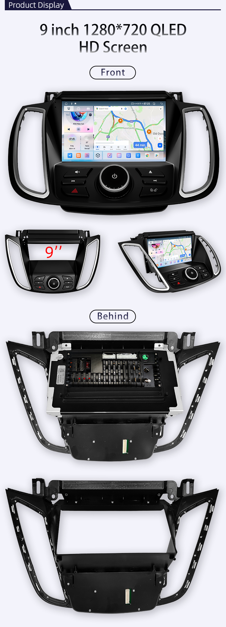 For Ford Kuga 2 Escape 3 2012-2019(图4) For Ford Kuga 2 Escape 3 2012-2019(图4)