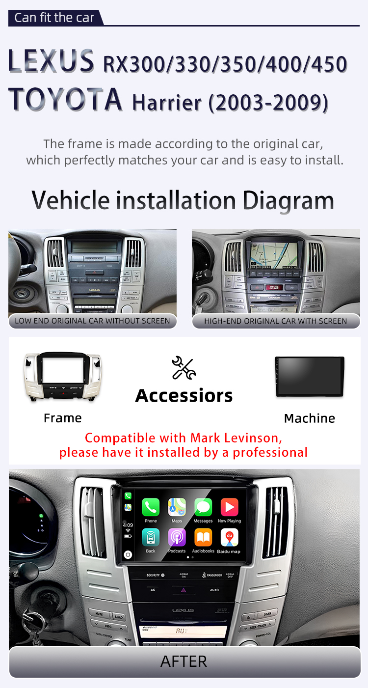 For Lexus RX/Harrier 2007-2010(图2) For Lexus RX/Harrier 2007-2010(图2)