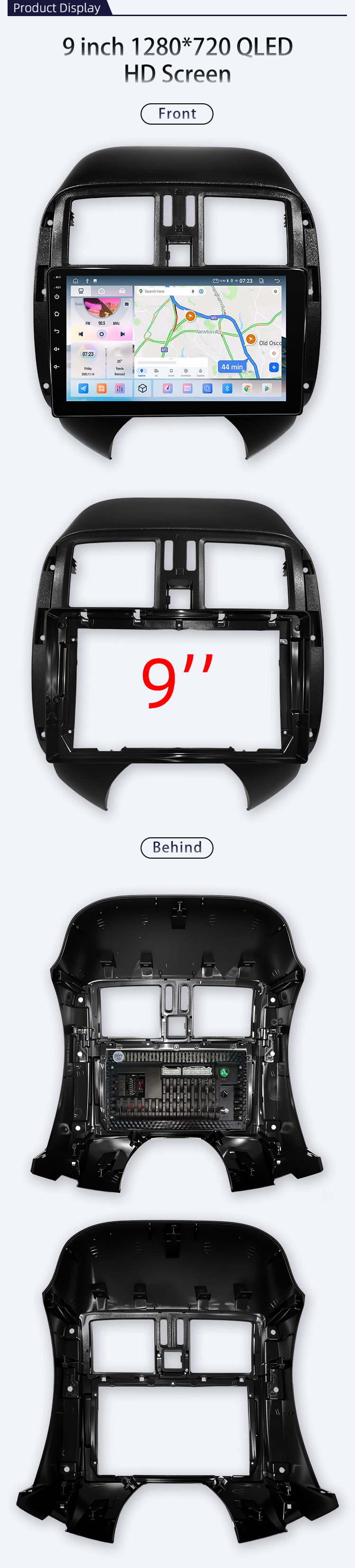 For Nissan Sunny Versa 2011-2014(图4) For Nissan Sunny Versa 2011-2014(图4)