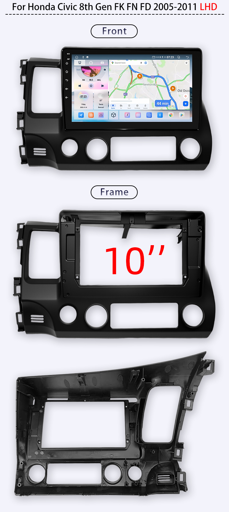 For Honda Civic 8th Gen FK FN FD(图5) For Honda Civic 8th Gen FK FN FD(图5)