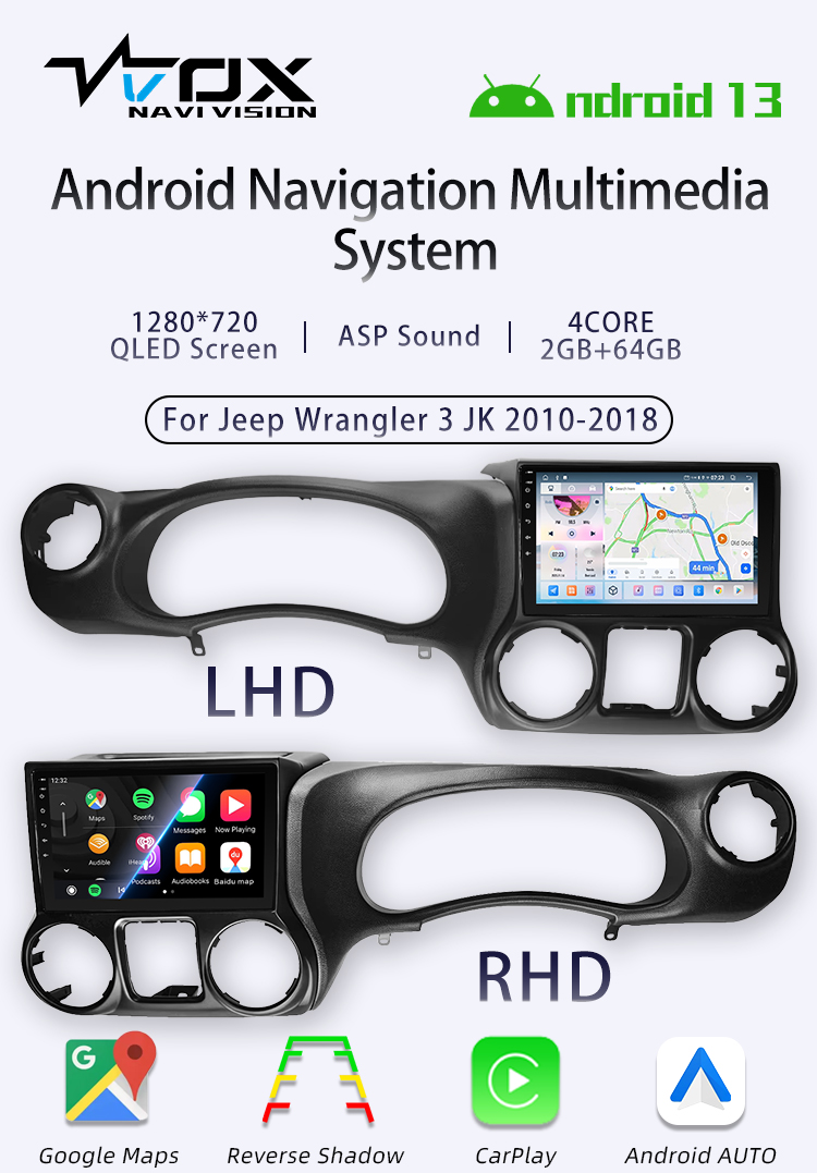 For Jeep Wrangler 3 JK 2010-2018(图1) For Jeep Wrangler 3 JK 2010-2018(图1)